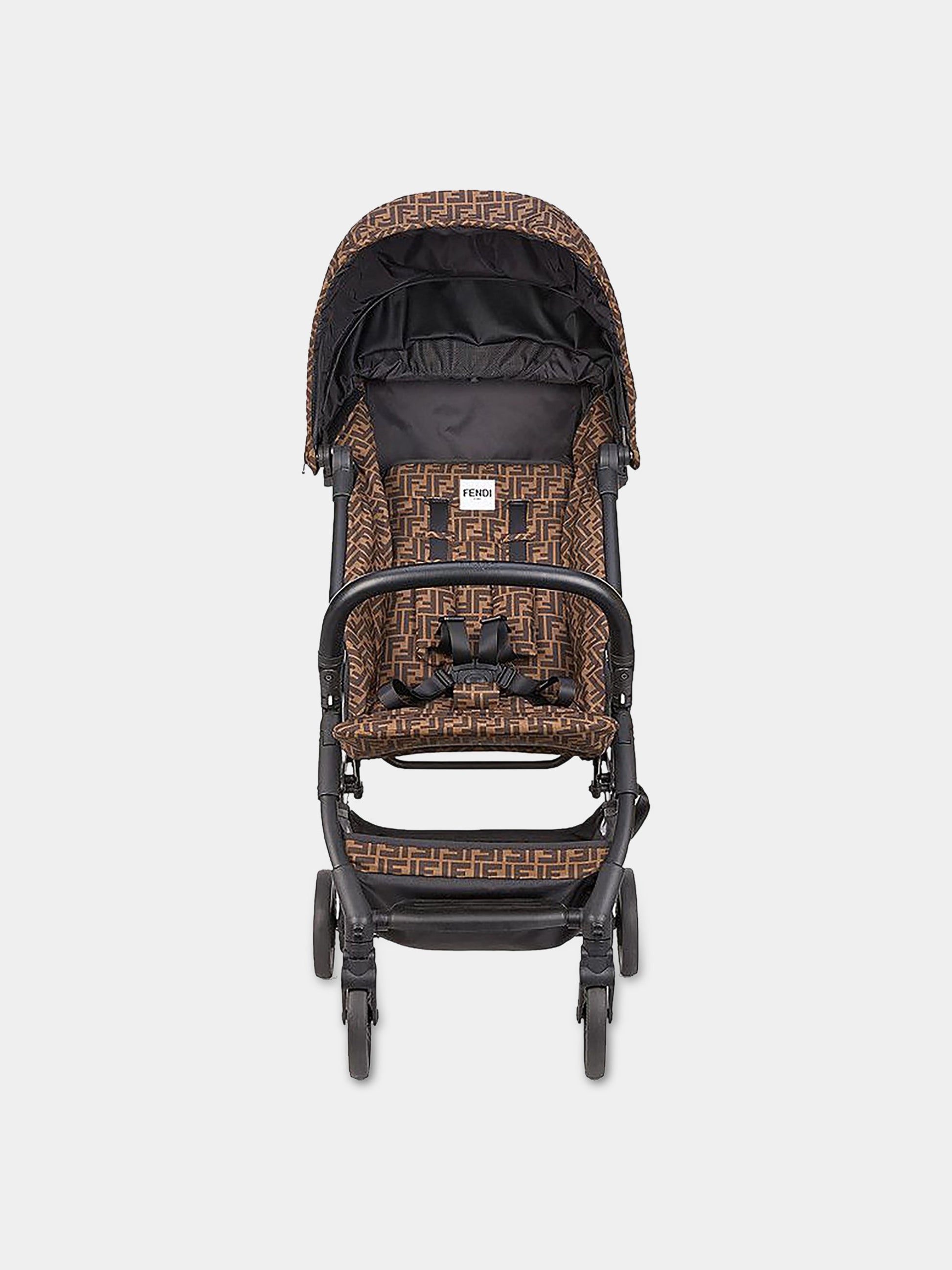 Passeggino marrone da cabina,Fendi Kids,BUV020 AA5T F15B6