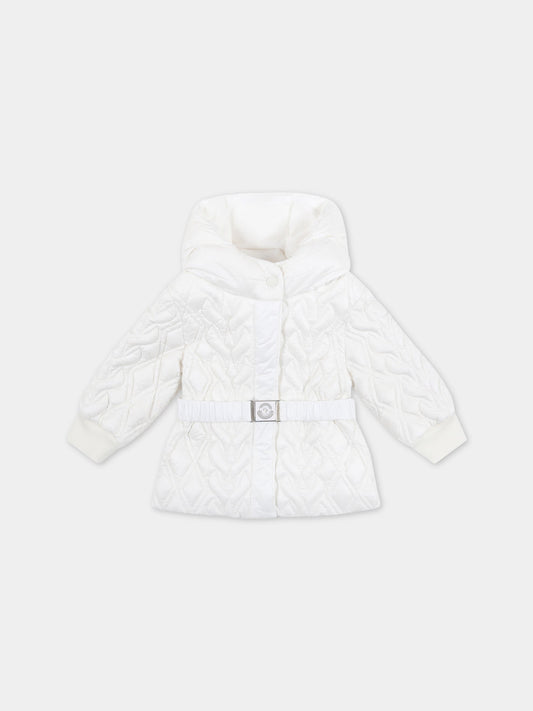 Piumino ''Suher'' bianco per neonata,Moncler Kids,951 - 1C510 - 10 - 53048 032