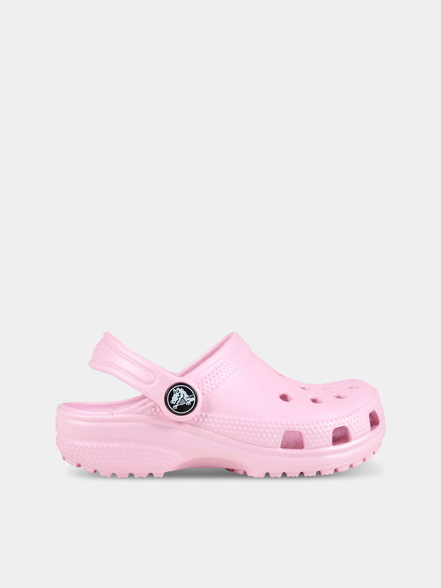 Sabot rosa per bambina con logo,Crocs,204536 BAPK