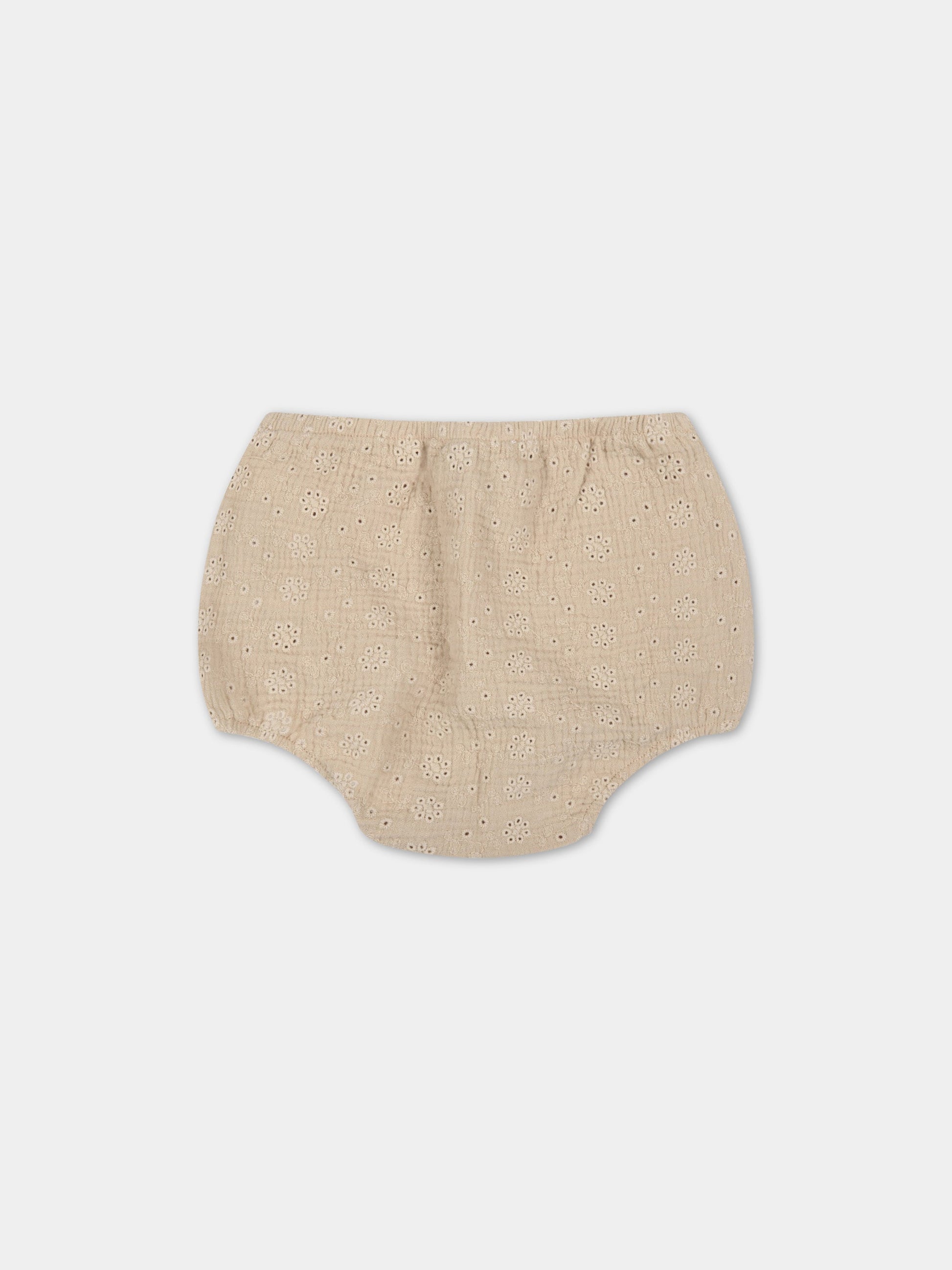 Completo beige per neonata,Le Petit Coco,LCGCD001 RI333 XL004 0001