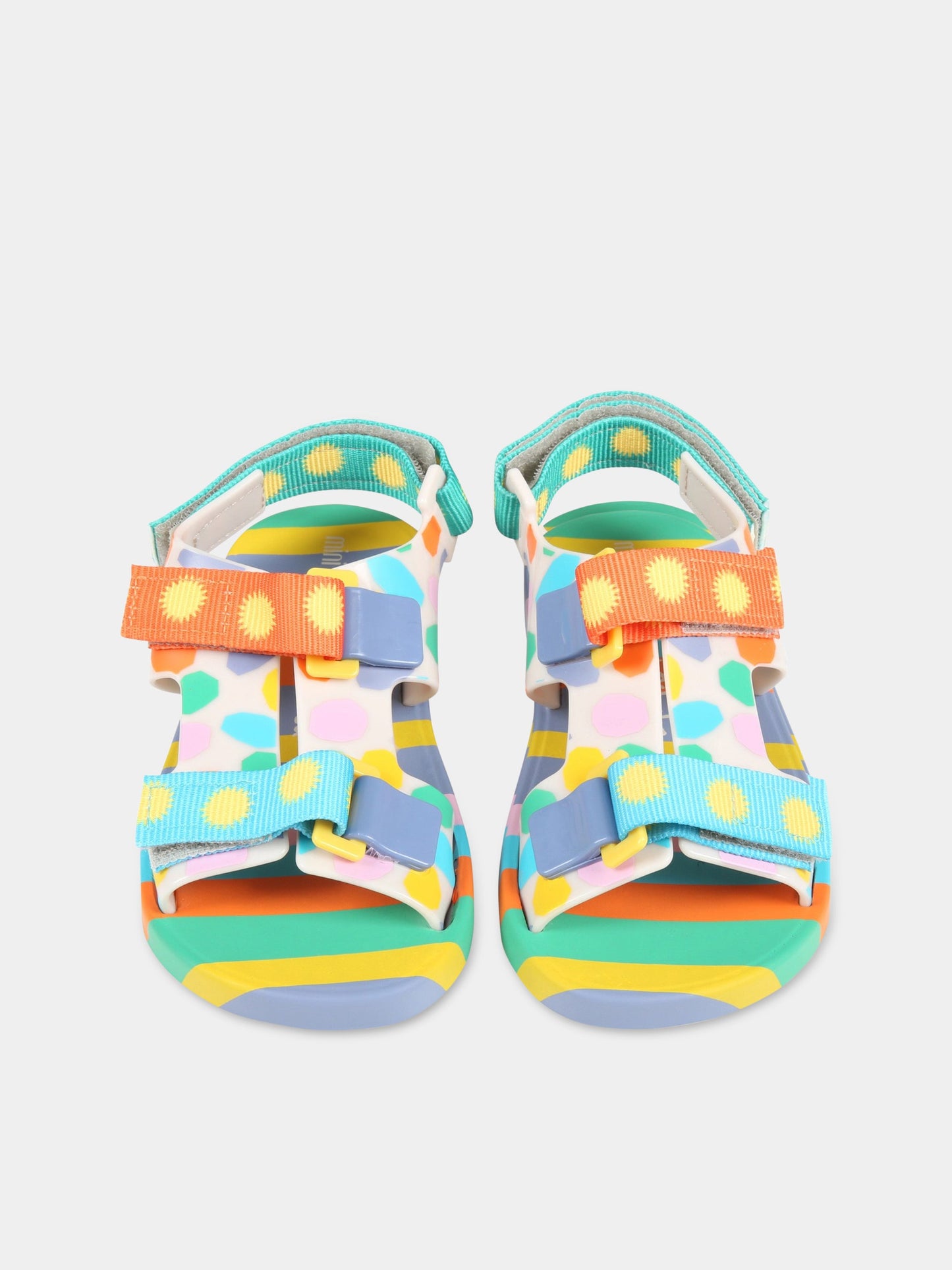 Sandali multicolor per bambini con sole,Mini Melissa,33449 54168