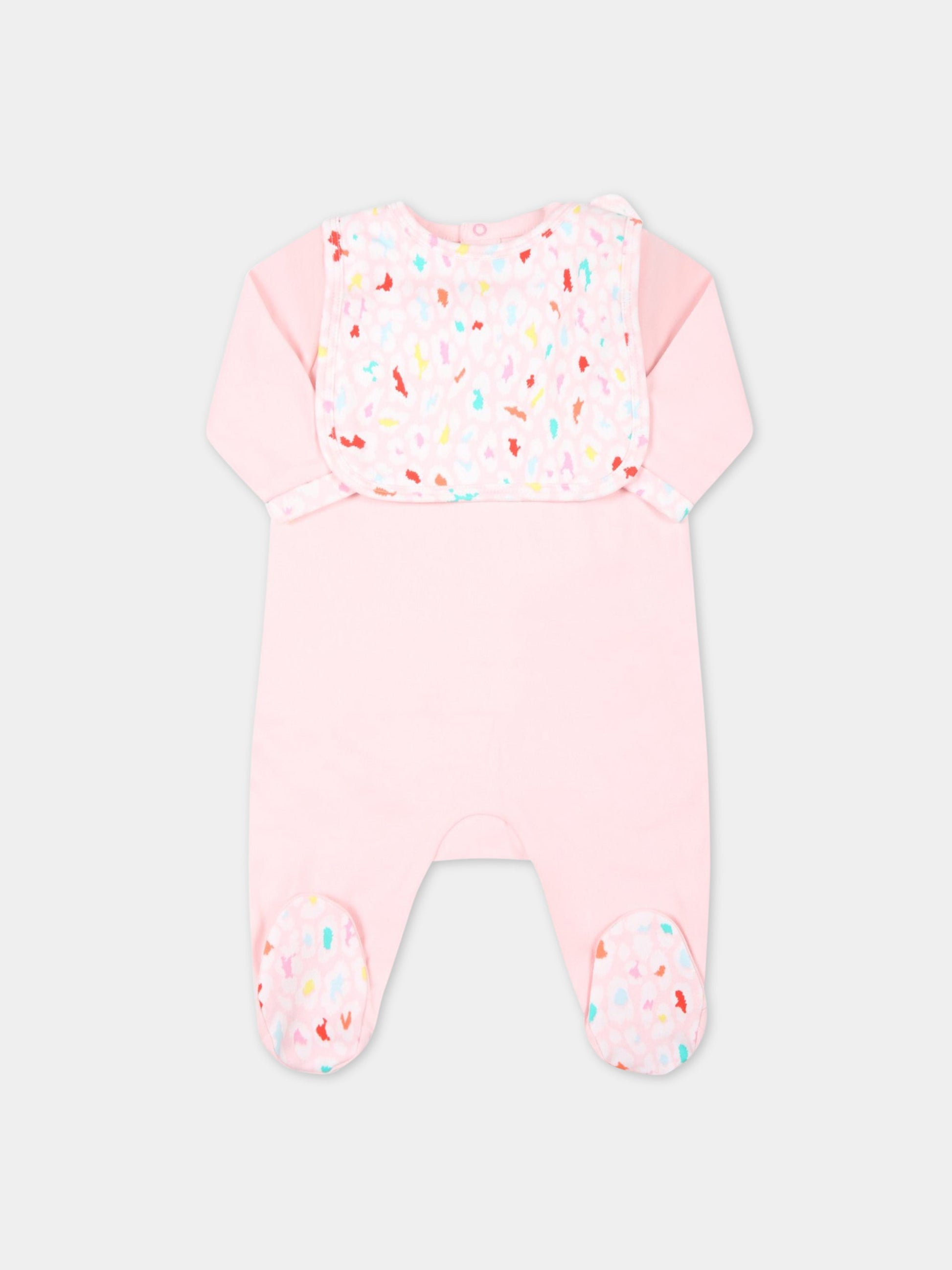 Set multicolor per neonata con logo,Little Marc Jacobs,W98141 475