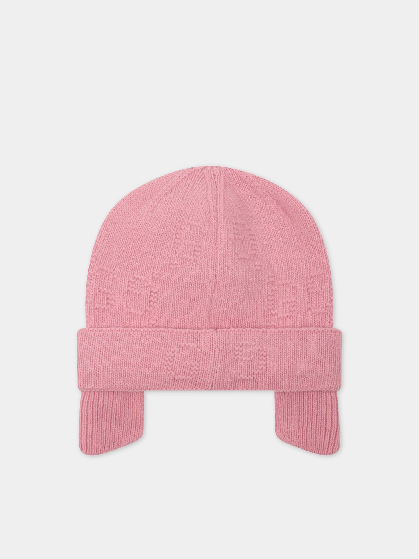 Cappello rosa per neonata con GG,Gucci Kids,705304 3K206 5900