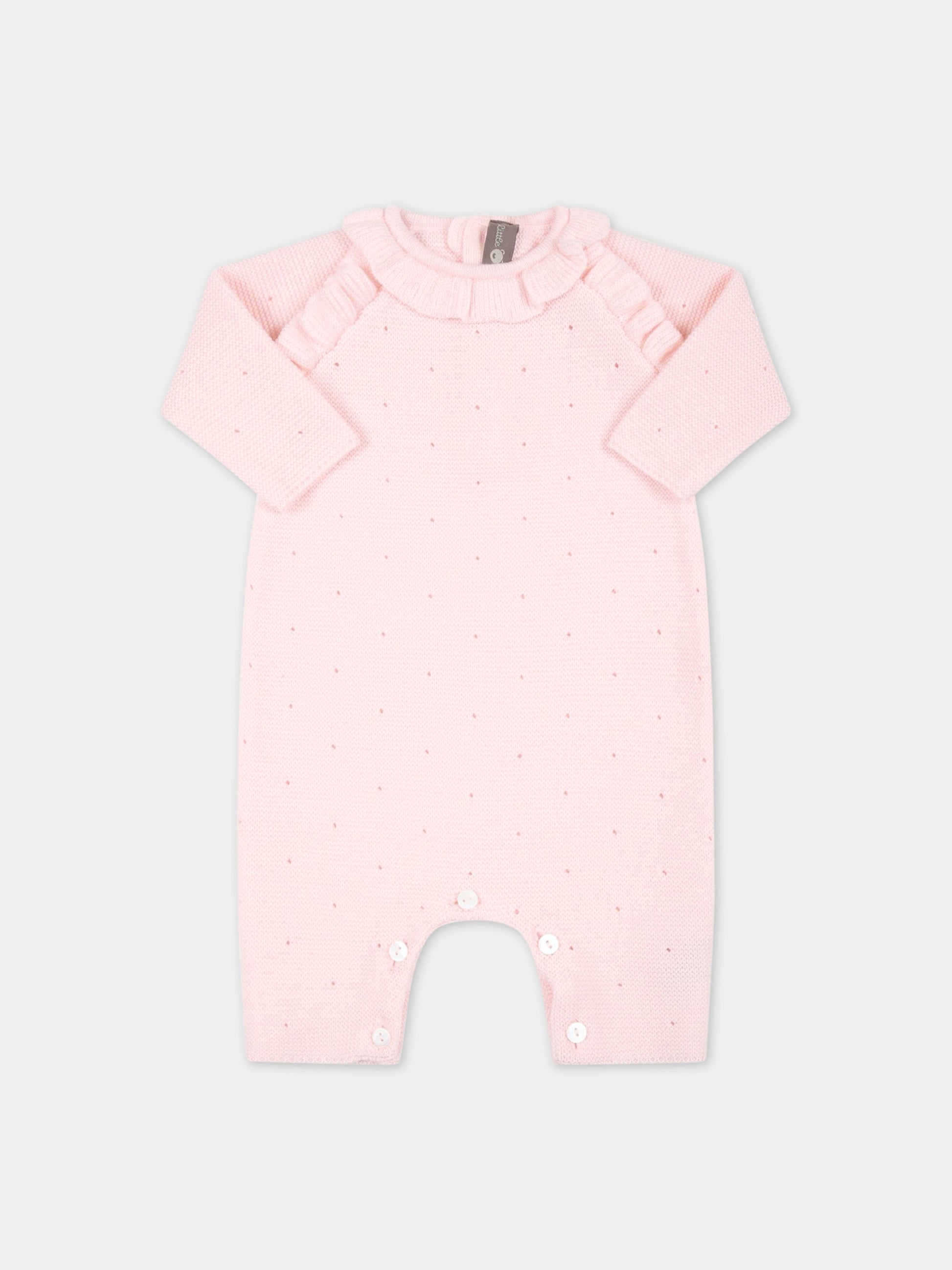 Tutina rosa per neonata,Little Bear,5123 CIPRIA