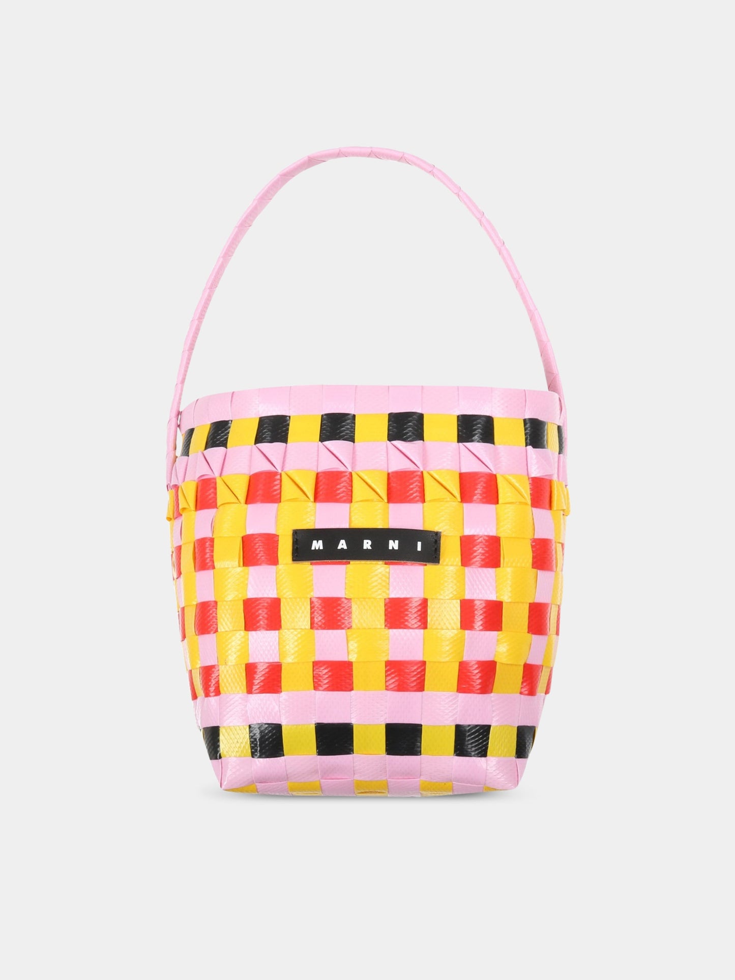 Borsa multicolor per bambina con logo,Marni Kids,M00332 M00IW 0M331