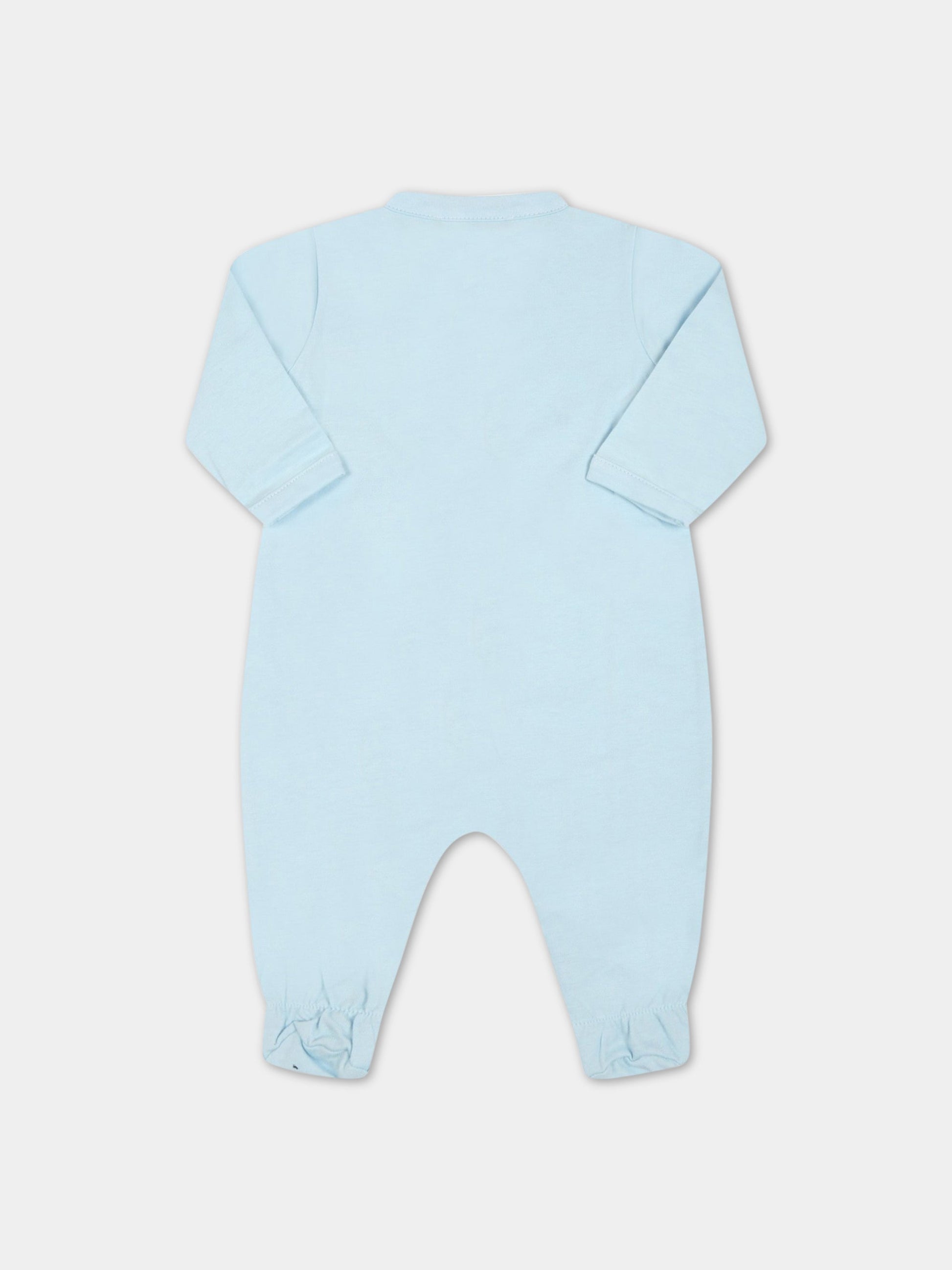 Set celeste per neonato con teddy bear,Moschino Kids,MUY048 LAB48 82578