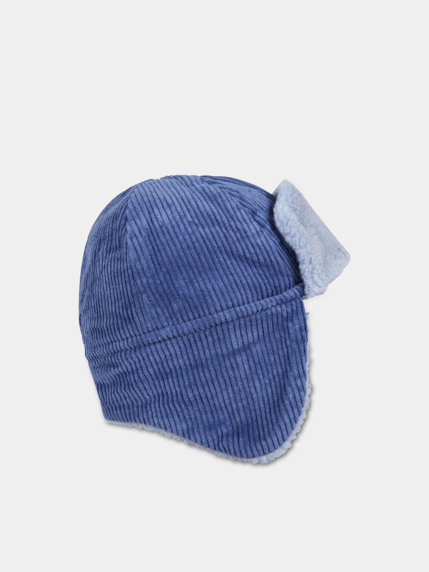 Cappello blu per bambini,Wander & Wonder,KN12227 INDIGO CORD