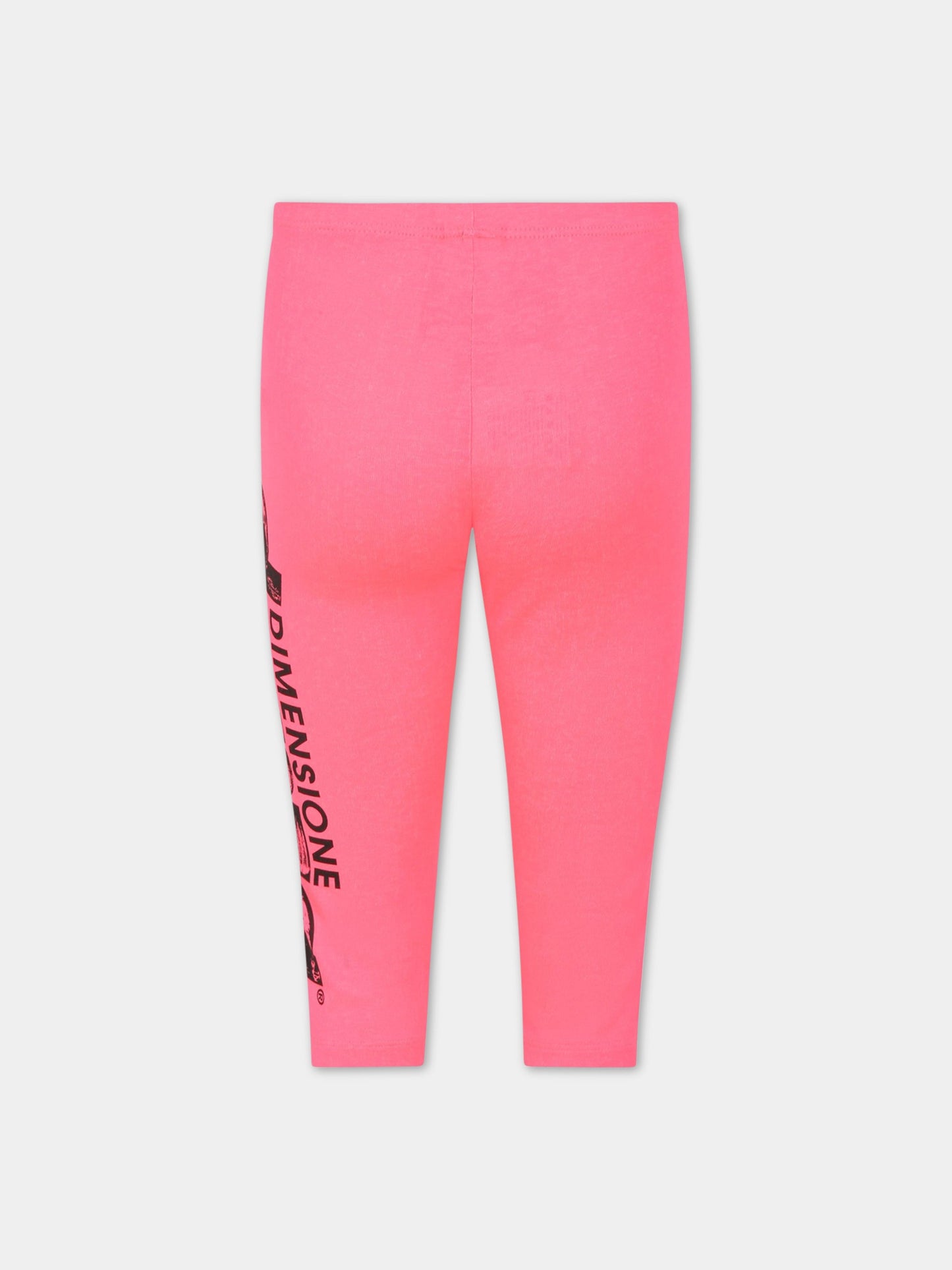 Leggings fucsia-fluo per bambina,Dimensione Danza,029691FL 134