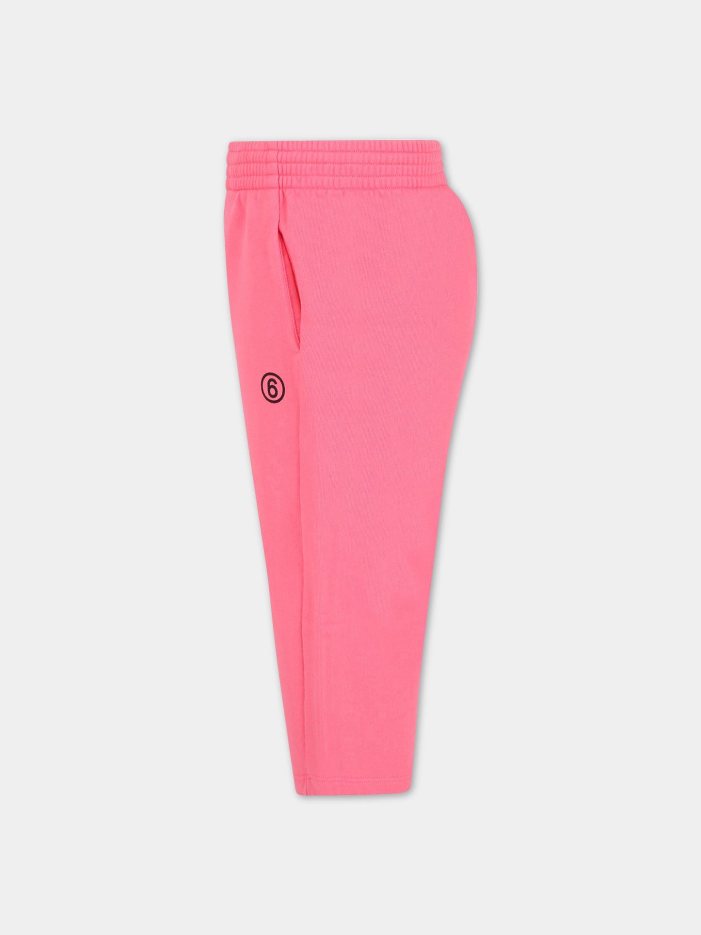 Pantalone fucsia per bambina,Mm6 Maison Margiela,M60018 MM006 M6301