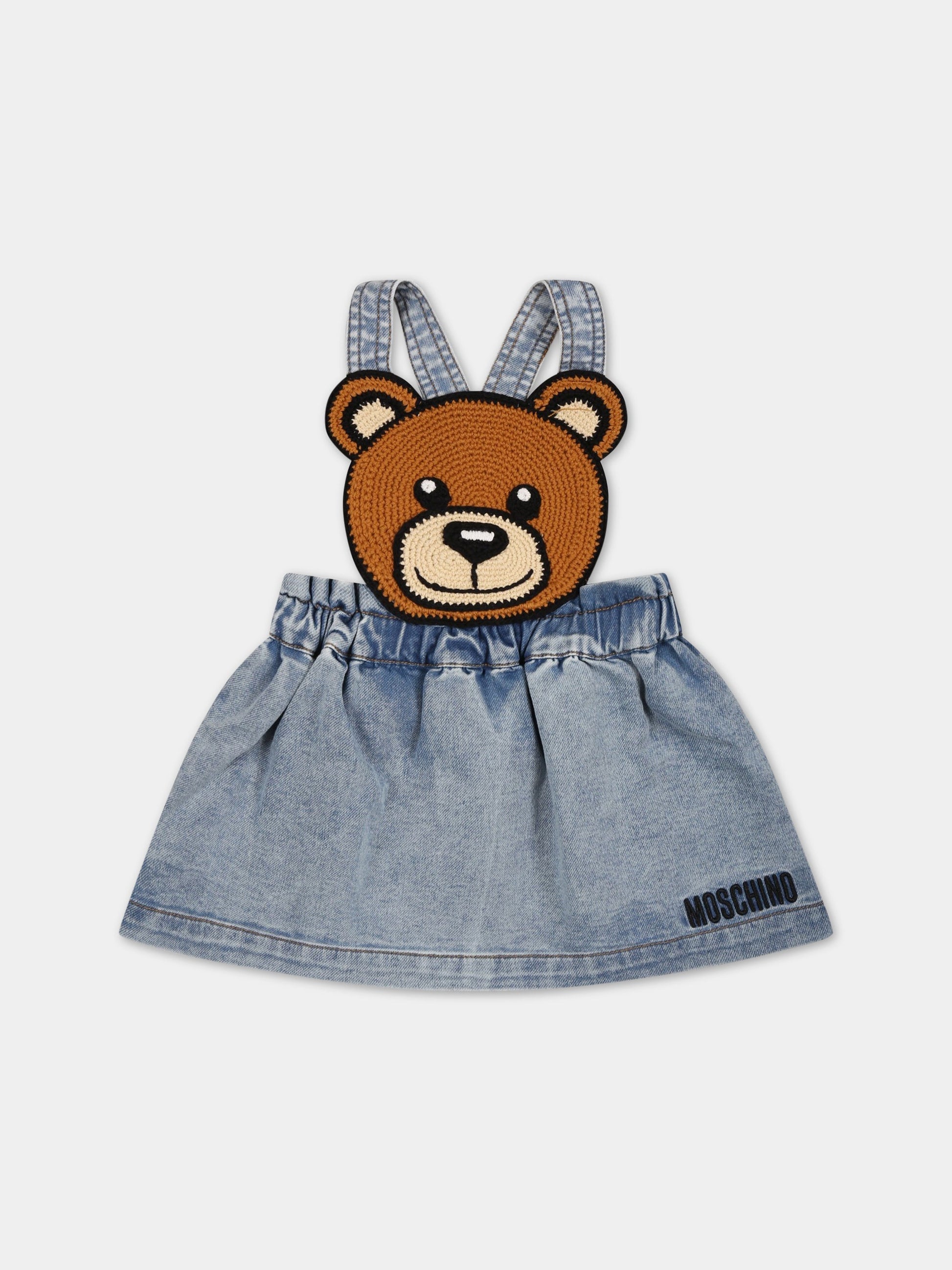 Completo multicolor per neonata con Tedy Bear,Moschino Kids,MDG00T LDE13 40018