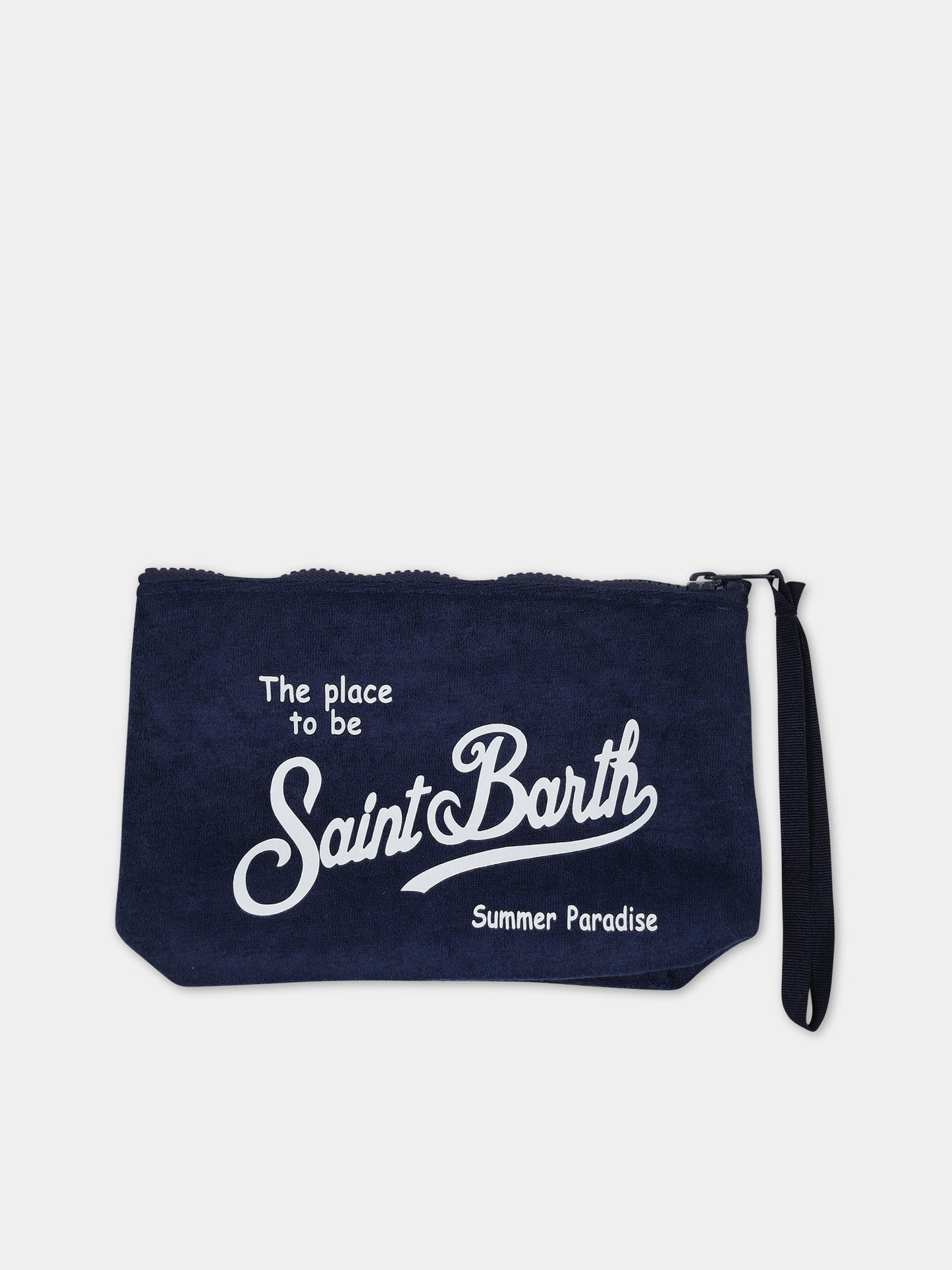 Pochette blu per bambina con logo,Mc2 Saint Barth,ALINE SPONGE 6101